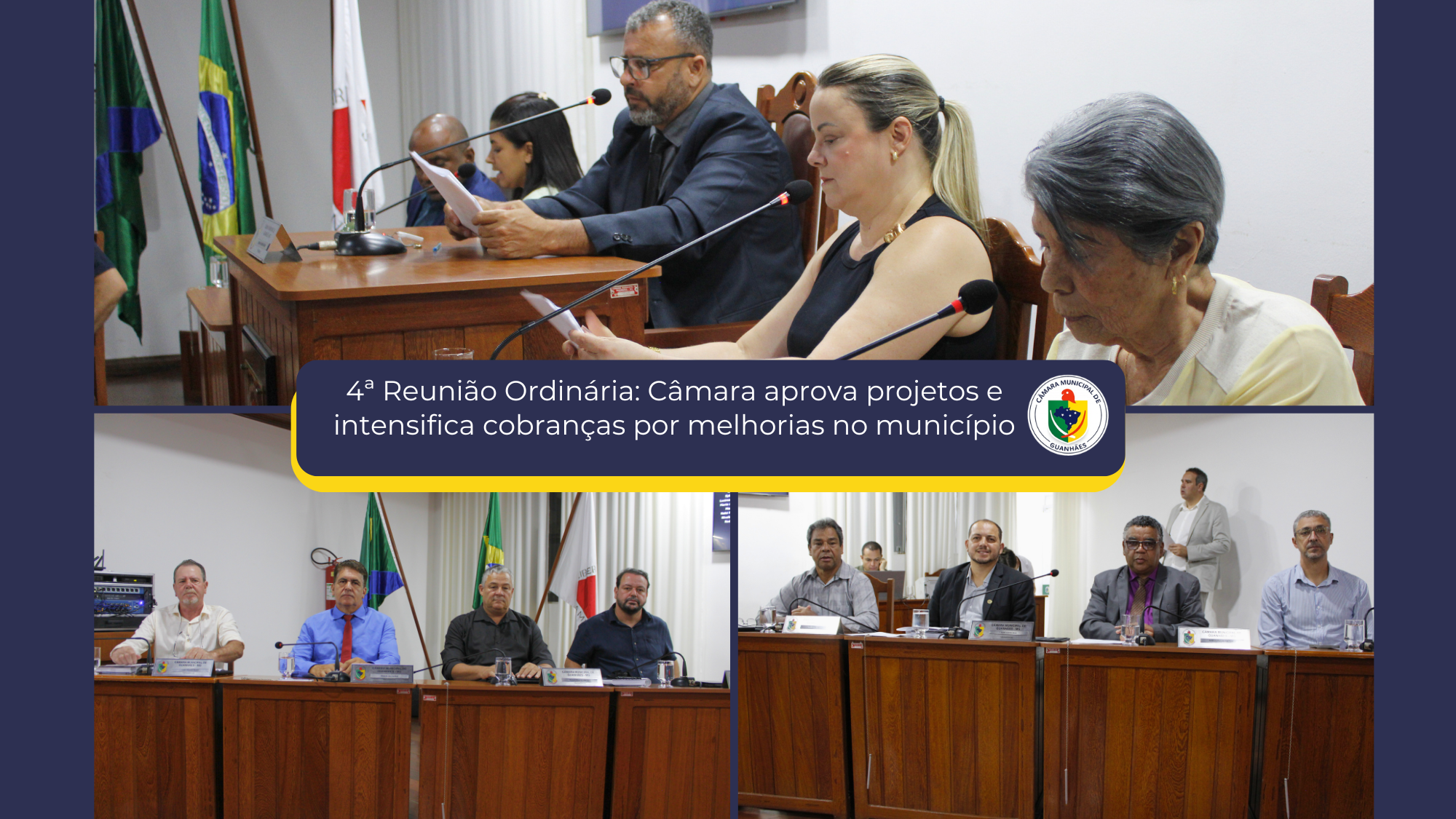 Câmara aprova projetos e intensifica cobranças por melhorias no município