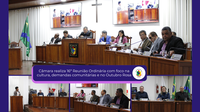 Câmara realiza 16ª Reunião Ordinária com foco na cultura, demandas comunitárias e no Outubro Rosa