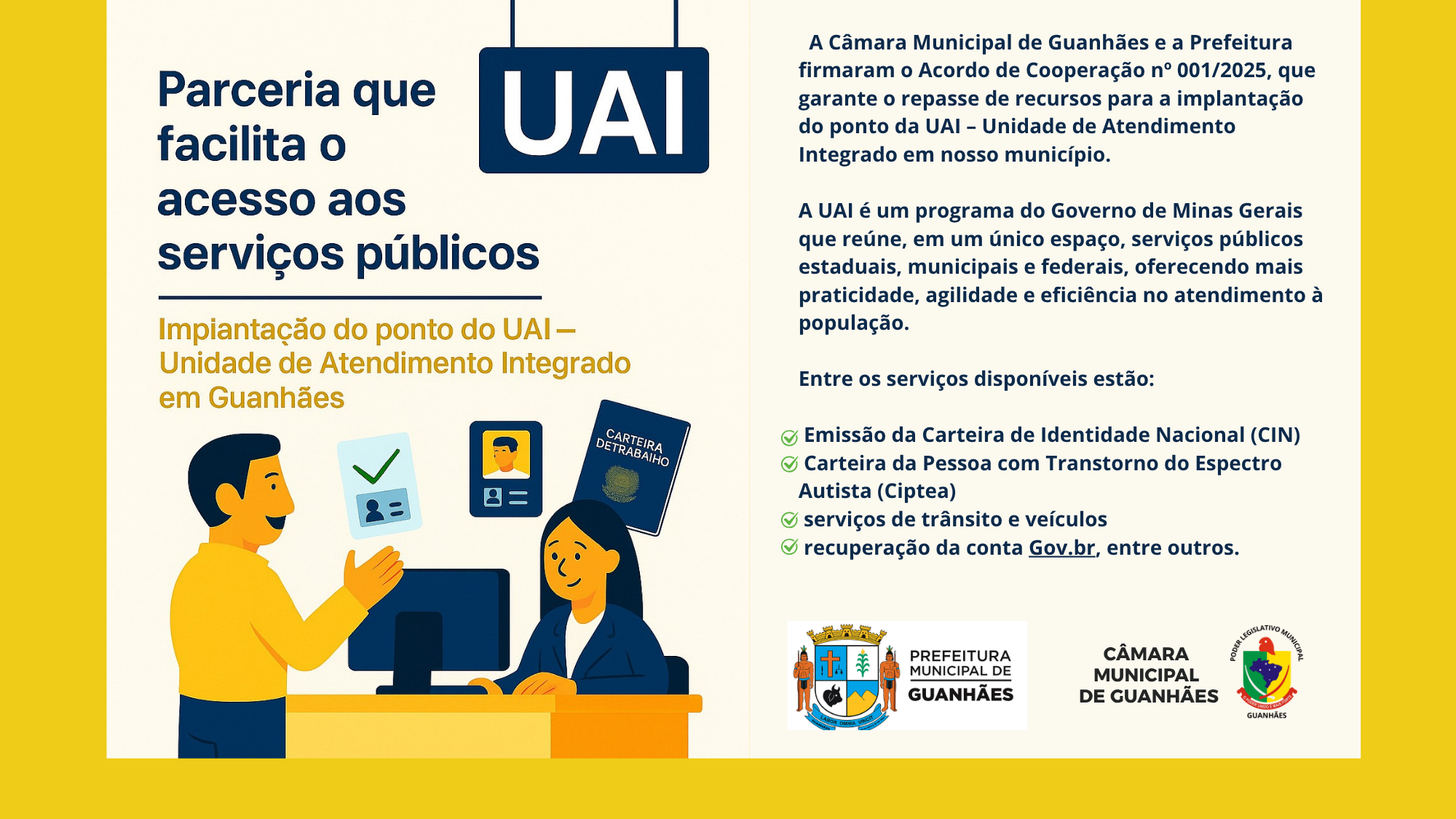 Implantação do UAI em Guanhães