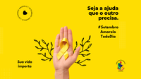 SETEMBRO AMARELO 🟡 FALAR SALVA! 🗣️