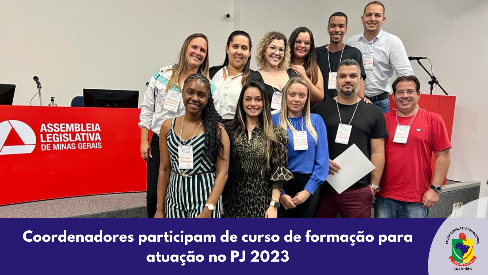 Vereadores participam da formação de coordenadores municipais - Parlamento Jovem 2023